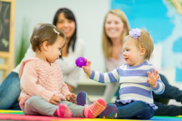 Babies Playing