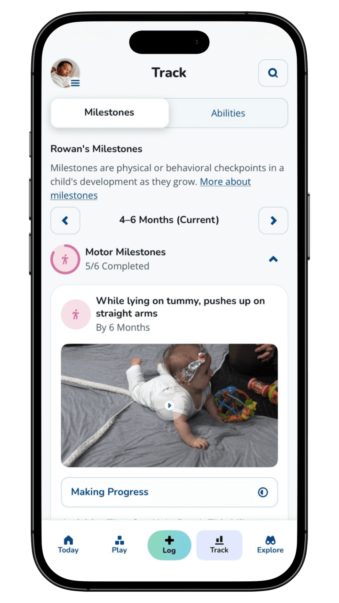 App Preview Image - Track