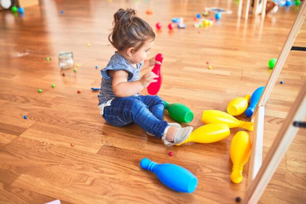 Soft plushy toys are great examples of toys for toddlers