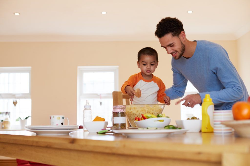 Make dinner time fun for your kids with dinner table games